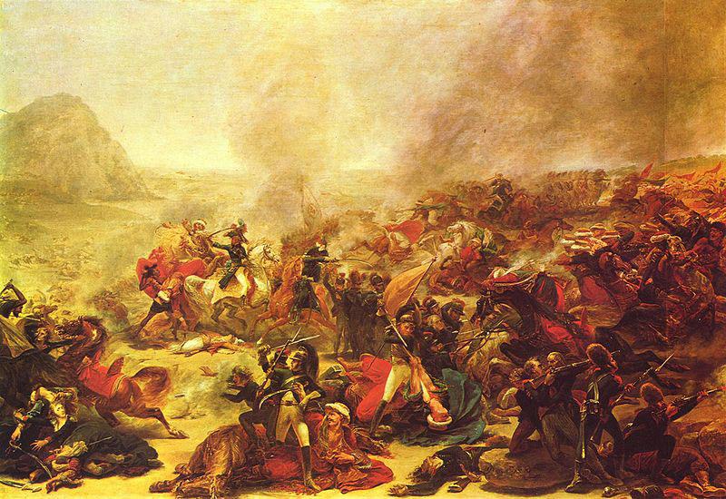 Baron Antoine-Jean Gros Schlacht von Nazareth oil painting image
